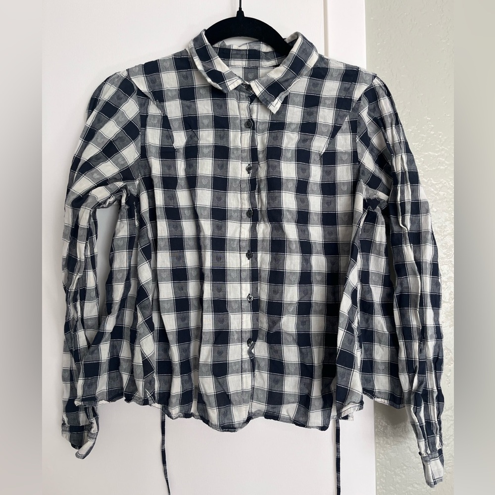 Size 1 The Great. Linen Blouse